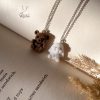 گردنبند عروسکی با آویز خرگوش و خرس – مدل دخترانه و فانتزی